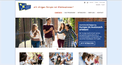 Desktop Screenshot of europamachtschule.de