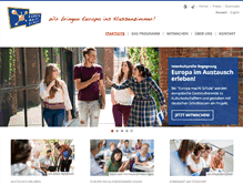 Tablet Screenshot of europamachtschule.de